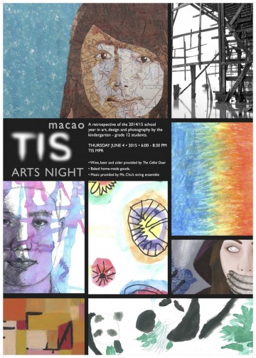 Arts Night Collage poster